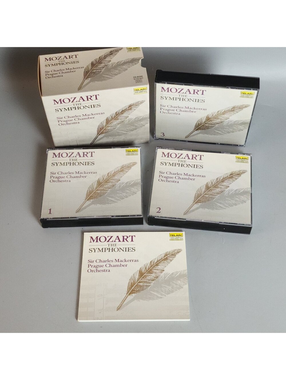 Mozart The Symphonies 10-CD Box Set Sir Charles Mackerras Prague Chamber